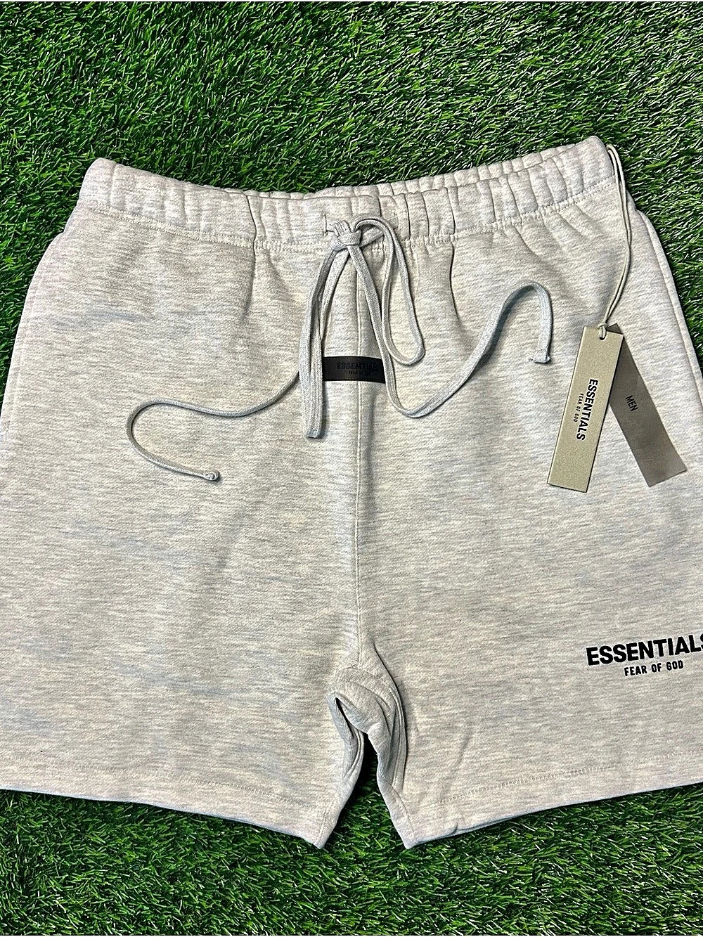 Essentials Fear Of God Light Oatmeal Shorts